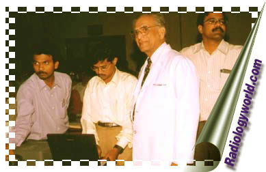 Dr Kakarla Subba Rao, Inaugurating Radiologyworld.com